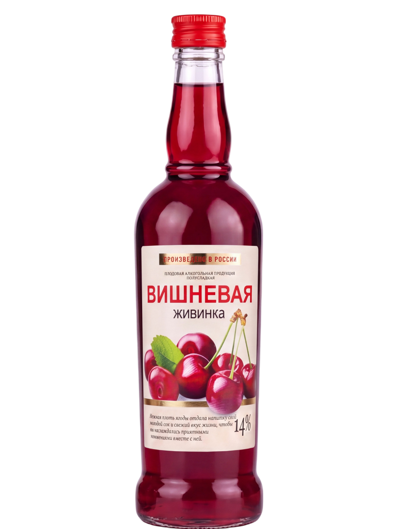 Плодовая алкогольная продукция полусладкая "Вишнёвая"